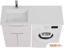 Умывальник Dreja WING 120 L (ЧАША СЛЕВА) (297325)