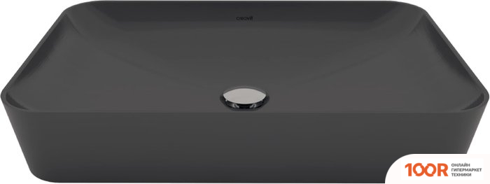 Умывальник Creavit ULTRA 60 UL060-00AM00E-0000 (АНТРАЦИТ) (297283)