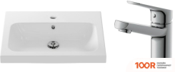 Умывальник Cersanit CARINA 60В S-UM-CAR60/1 + 63034 (297190)