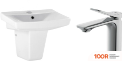 Умывальник Cersanit CARINA 55В S-UM-CAR55/1 + 63050 (297185)