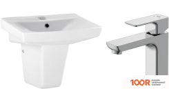 Умывальник Cersanit CARINA 55В S-UM-CAR55/1 + 63039 (297184)