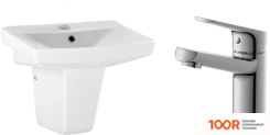 Умывальник Cersanit CARINA 55В S-UM-CAR55/1 + 63034 (297183)