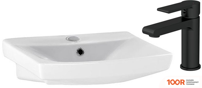 Умывальник Cersanit CARINA 50 S-UM-CAR50/1 + 63107 (297180)