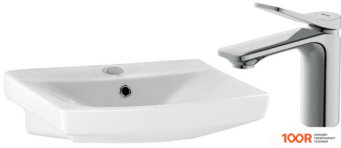 Умывальник Cersanit CARINA 50 S-UM-CAR50/1 + 63050 (297178)