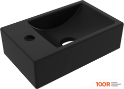 Умывальник Bocchi MILANO 1418-004-0326 (ЛЕВЫЙ, ЧЕРНЫЙ МАТОВЫЙ) (297106)