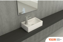 Умывальник Bocchi MILANO 1418-001-0326 (ЛЕВЫЙ, БЕЛЫЙ) (297103)