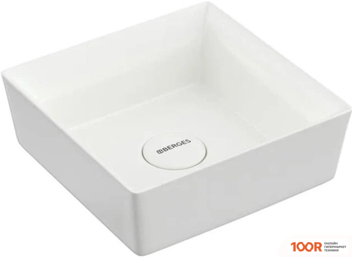 Умывальник Berges Wasserhaus MASCON 38X38 181004 (297048)