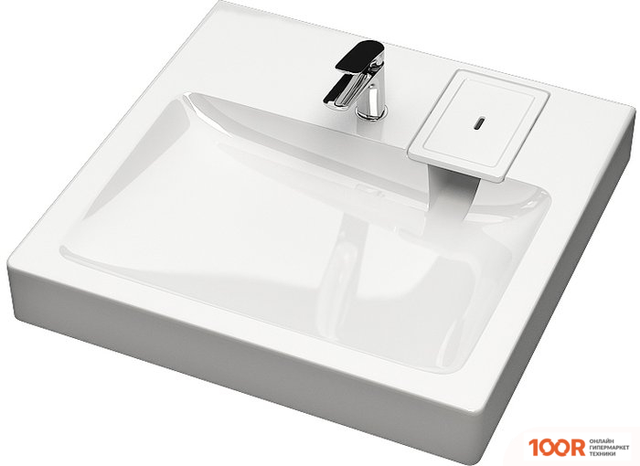 Умывальник Berge BRS-6001 LUX (С СИФОНОМ) (297007)