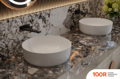 Умывальник Belux ТУРИН 410 КРУГ (БЕЛЫЙ) (296976)