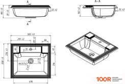 Умывальник Belux КАСТИЛИЯ К600 (296903)