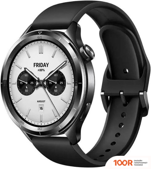 Xiaomi WATCH S4 (ЧЕРНЫЙ, МЕЖДУНАРОДНАЯ ВЕРСИЯ) (296332)