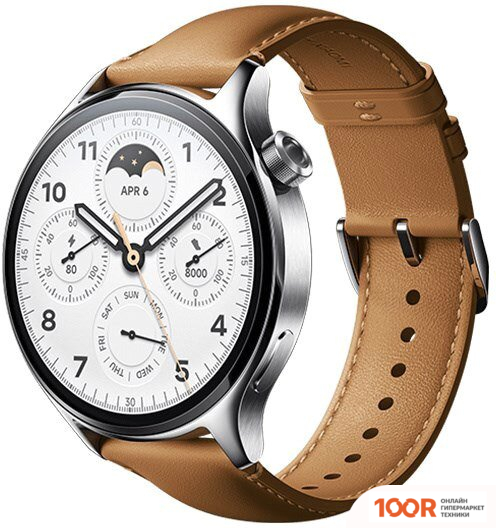 Xiaomi WATCH S1 PRO (СЕРЕБРИСТЫЙ, МЕЖДУНАРОДНАЯ ВЕРСИЯ) (296327)