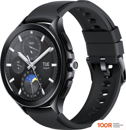 Xiaomi WATCH 2 PRO LTE (ЧЕРНЫЙ, С ЧЕРНЫМ СИЛИКОНОВЫМ РЕМЕШКОМ, МЕЖДУНАРОДНАЯ ВЕРСИЯ) (296317)