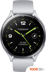 Xiaomi WATCH 2 M2320W1 (СЕРЕБРИСТЫЙ/СЕРЫЙ, МЕЖДУНАРОДНАЯ ВЕРСИЯ) (296312)