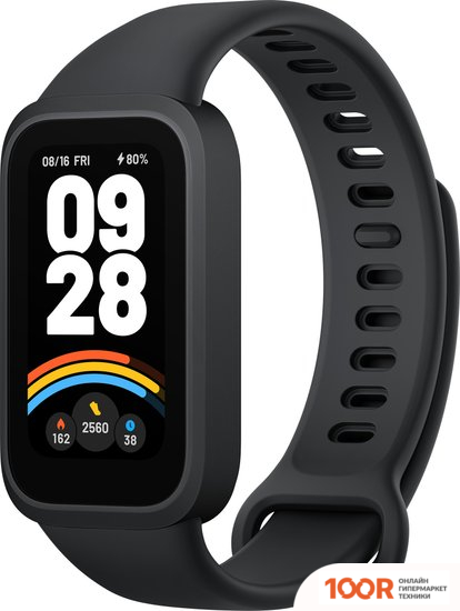 Xiaomi SMART BAND 9 ACTIVE M2435B1 (ЧЕРНЫЙ, МЕЖДУНАРОДНАЯ ВЕРСИЯ) (296299)