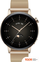 Huawei WATCH GT 3 ELEGANT 42 ММ (С МИЛАНСКИМ РЕМЕШКОМ) (295729)