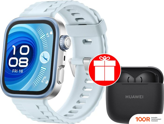 Huawei WATCH FIT 4 PRO (СЕРЕБРИСТЫЙ, МЕЖДУНАРОДНАЯ ВЕРСИЯ) + НАУШНИКИ HUAWEI FREEBUDS SE 2 ПО АКЦИИ (295711)