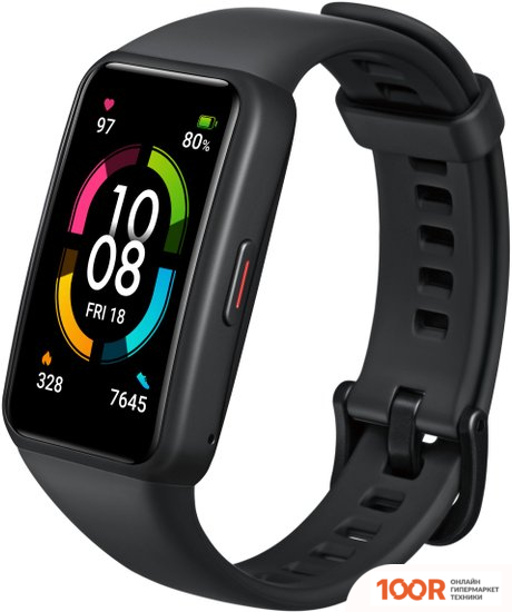HONOR BAND 6 (ЧЕРНЫЙ, МЕЖДУНАРОДНАЯ ВЕРСИЯ) (295599)