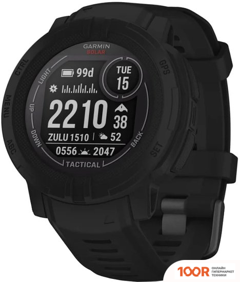 Garmin INSTINCT 2 SOLAR TACTICAL EDITION (ЧЕРНЫЙ) (295253)