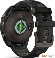 Garmin FENIX 8 SOLAR, SAPPHIRE 47ММ (ТИТАНОВЫЙ УГОЛЬНО-СЕРЫЙ DLC С ЧЕРНЫМ РЕМЕШКОМ) (295205)
