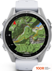 Garmin FENIX 8 43ММ (СЕРЕБРИСТЫЙ, БЕЛЫЙ РЕМЕШОК) (295192)