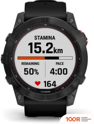 Garmin FENIX 7X SOLAR (СЛАНЦЕВО-СЕРЫЙ/ЧЕРНЫЙ) (295191)