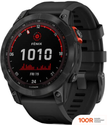 Garmin FENIX 7X SOLAR (СЛАНЦЕВО-СЕРЫЙ/ЧЕРНЫЙ) (295191)