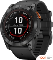 Garmin FENIX 7X PRO SOLAR (СЛАНЦЕВО-СЕРЫЙ/ЧЕРНЫЙ) (295185)
