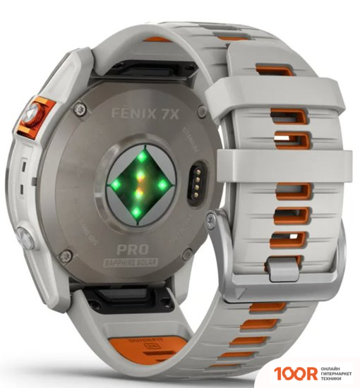 Garmin FENIX 7X PRO SAPPHIRE SOLAR (ТИТАН/ОРАНЖЕВЫЙ) (295184)