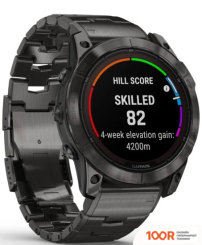 Garmin FENIX 7X PRO SAPPHIRE SOLAR (КАРБОНОВО-СЕРЫЙ ТИТАН/ЧЕРНЫЙ, С ТИТАНОВЫМ И СИЛИКОНОВЫМ РЕМЕШКАМИ) (295183)