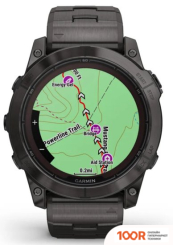 Garmin FENIX 7X PRO SAPPHIRE SOLAR (КАРБОНОВО-СЕРЫЙ ТИТАН/ЧЕРНЫЙ, С ТИТАНОВЫМ И СИЛИКОНОВЫМ РЕМЕШКАМИ) (295183)