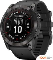 Garmin FENIX 7X PRO SAPPHIRE SOLAR (КАРБОНОВО-СЕРЫЙ ТИТАН/ЧЕРНЫЙ) (295182)