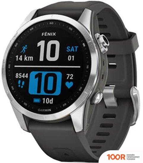 Garmin FENIX 7S (СЕРЕБРИСТЫЙ/ГРАФИТОВЫЙ) (295170)