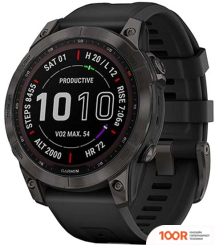 Garmin FENIX 7 SAPPHIRE SOLAR (СЕРЫЙ КАРБОН/ЧЕРНЫЙ) (295164)