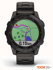 Garmin FENIX 7 SAPPHIRE SOLAR (СЕРЫЙ КАРБОН/СЕРЫЙ КАРБОН ТИТАН) (295163)