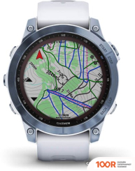 Garmin FENIX 7 SAPPHIRE SOLAR (ГОЛУБОЙ МИНЕРАЛ/БЕЛЫЙ КАМЕНЬ) (295162)