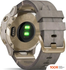 Garmin FENIX 6S PRO SOLAR (СВЕТЛО-ЗОЛОТИСТЫЙ, ЗАМША) (295155)