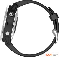 Garmin FENIX 6 SOLAR (СЕРЕБРИСТЫЙ/ЧЕРНЫЙ) (295152)