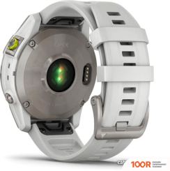 Garmin EPIX SAPPHIRE GEN 2 (СЕРЕБРИСТЫЙ ТИТАН/БЕЛЫЙ) (295145)