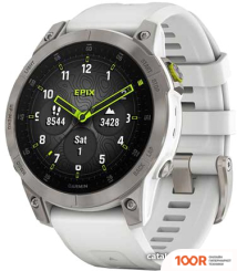 Garmin EPIX SAPPHIRE GEN 2 (СЕРЕБРИСТЫЙ ТИТАН/БЕЛЫЙ) (295145)