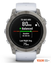 Garmin EPIX PRO GEN 2 SAPPHIRE 51 ММ (ТИТАН/БЕЛЫЙ КАМЕНЬ) (295141)