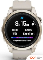 Garmin EPIX PRO GEN 2 SAPPHIRE 42 ММ (МЯГКОЕ ЗОЛОТО/ПЕСОК) (295135)