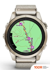 Garmin EPIX PRO GEN 2 SAPPHIRE 42 ММ (МЯГКОЕ ЗОЛОТО/КРЕМ, С НЕЙЛОНОВЫМ И СИЛИКОНОВЫМ РЕМЕШКАМИ) (295134)