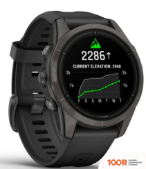 Garmin EPIX PRO GEN 2 SAPPHIRE 42 ММ (КАРБОНОВО-СЕРЫЙ ТИТАН/ЧЕРНЫЙ) (295133)