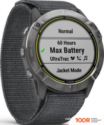Garmin ENDURO (СЕРАЯ СТАЛЬ/СЕРЫЙ РЕМЕШОК ULTRAFIT) (295131)