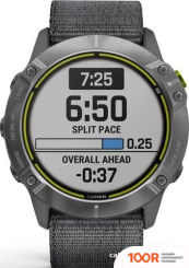 Garmin ENDURO (СЕРАЯ СТАЛЬ/СЕРЫЙ РЕМЕШОК ULTRAFIT) (295131)