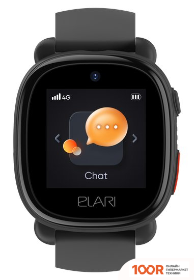 Elari KIDPHONE 4G LITE (ЧЕРНЫЙ) (295059)