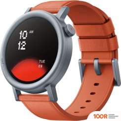 CMF WATCH PRO 2 (СВЕТЛО-СЕРЫЙ, ОРАНЖЕВЫЙ КОЖАНЫЙ РЕМЕШОК) (294986)