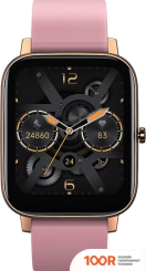 Awei H6 (ЗОЛОТИСТЫЙ, С РОЗОВЫМ СИЛИКОНОВЫМ РЕМЕШКОМ) (294839)