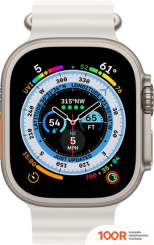 Apple WATCH ULTRA LTE 49 ММ (ТИТАНОВЫЙ КОРПУС, ТИТАНОВЫЙ/БЕЛЫЙ, РЕМЕШОК ИЗ ЭЛАСТОМЕРА) (294813)